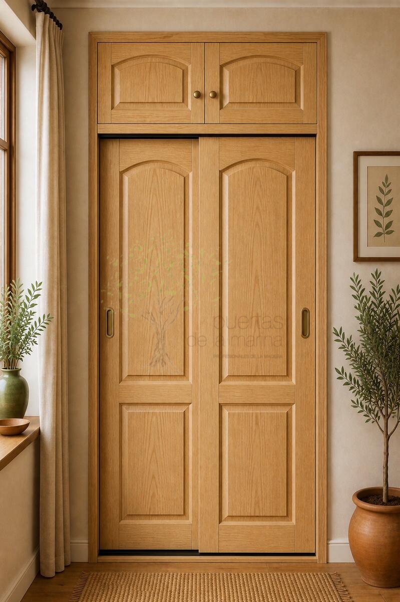 puertas armarios correderos con curvas y maletero