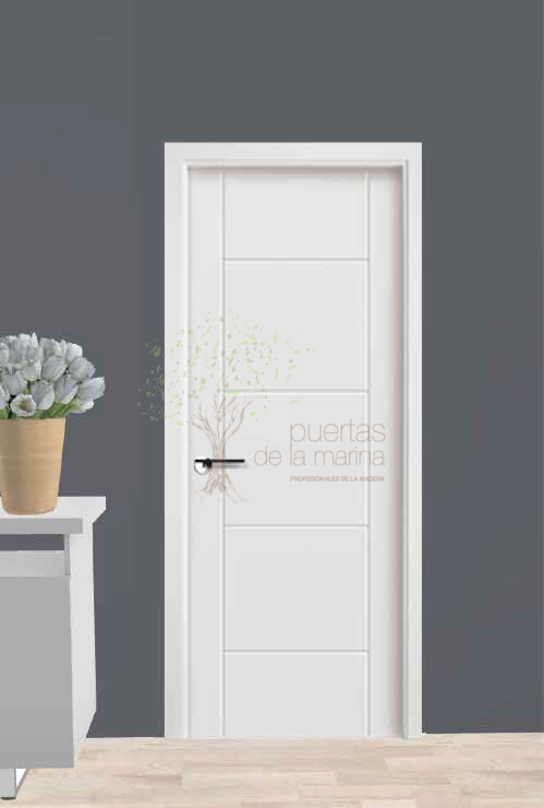 PUERTA-INTERIOR-LACADA-SERIE-LINE-REFERENCIA-090