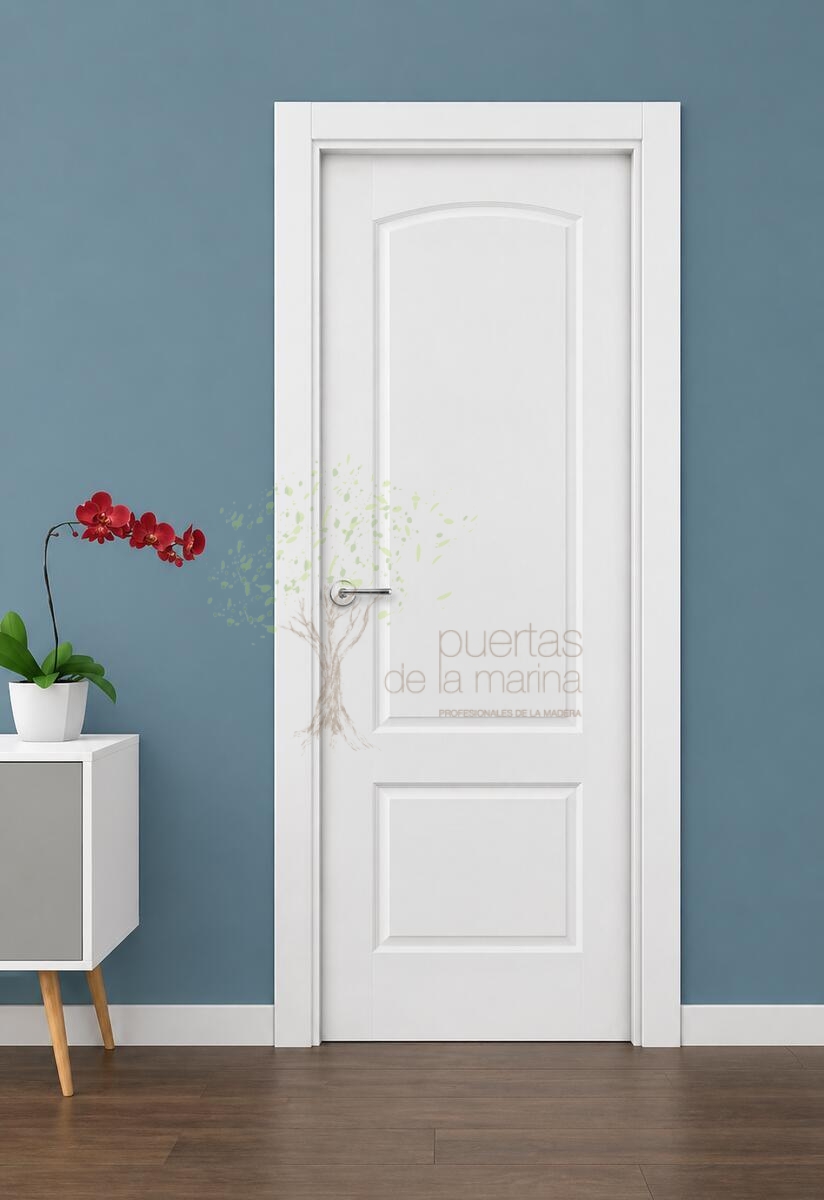 puerta interior blanca 2 plafones