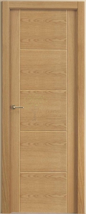 PUERTA INTERIOR RECHAPADA DE MADERA REFERENCIA 122