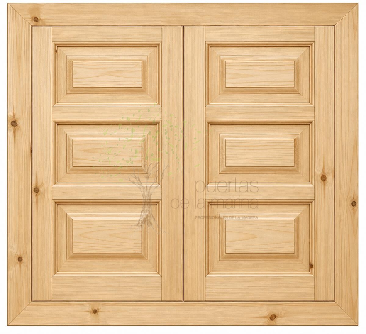 ventana madera solapada 068