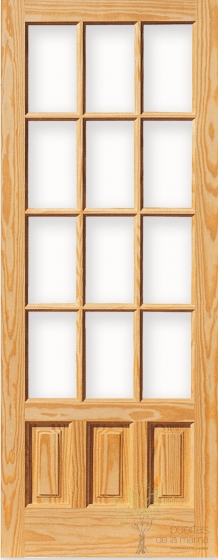 puerta de madera castellana