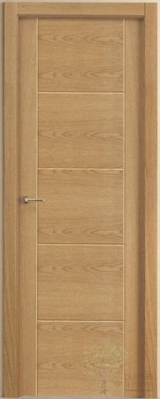 PUERTA INTERIOR RECHAPADA DE MADERA REFERENCIA 122