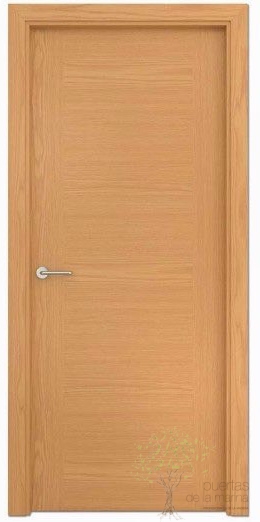 PUERTA INTERIOR RECHAPADA DE MADERA REFERENCIA 136