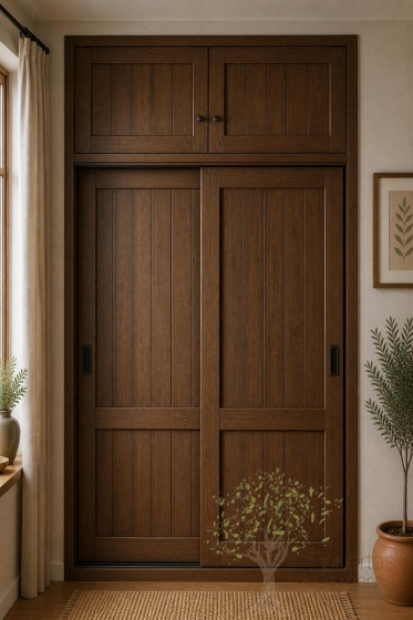 puertas correderas para armarios rústicos versión cuenca