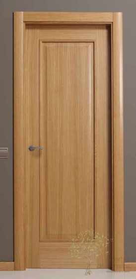 puerta interior moderna Acabado haya vaporizada