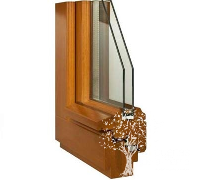 perfil ventana de madera