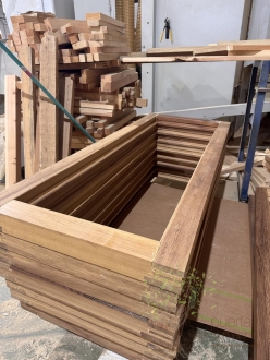 hojas de iroko para ventanas
