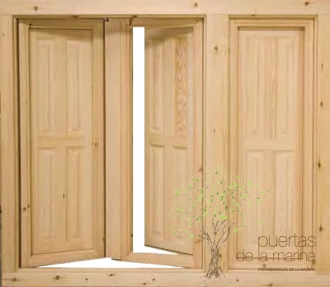 ventana madera perfil europeo 066