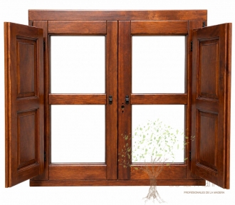 ventana 2 hojas con contraventanas