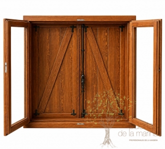 ventana 2 hojas contraventanas zeta