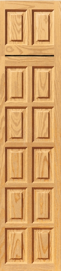 puerta de madera para armario estilo castellano